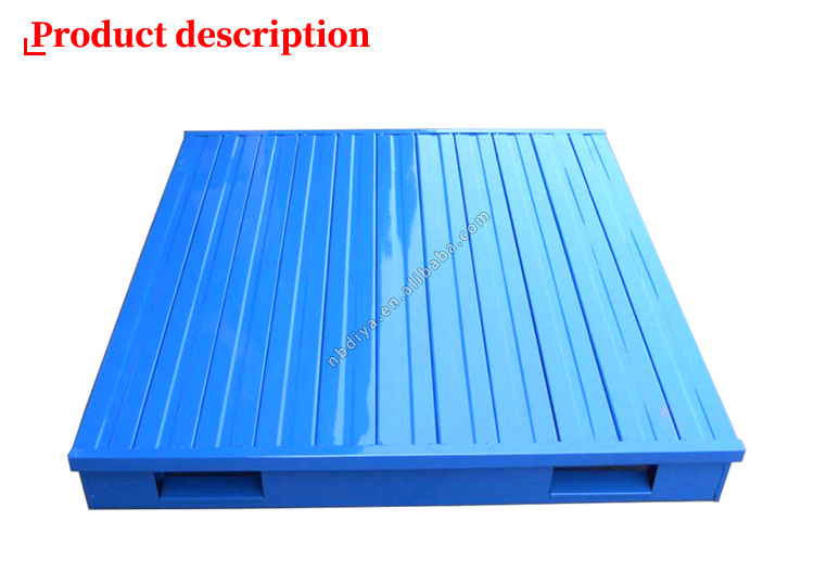 DY221 Non - standard customization Heavy Duty Durable Storage Steel Metal Stackable Pallet for Warehouse