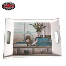 Scenery Design Plastic Tray with Printing