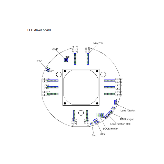 Led Driver Board 1519