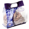 Reciclagem de bolsas de zíper de plástico de alimentos para animais de estimação