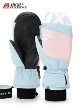 Ski Gloves Women Wear-Resistant Waterproof