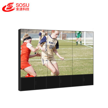 lcd videowall with controller 3.7 MM slim bezel