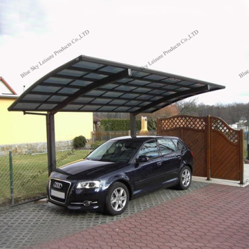 Garden furniture metal carports wholesale for car shelter