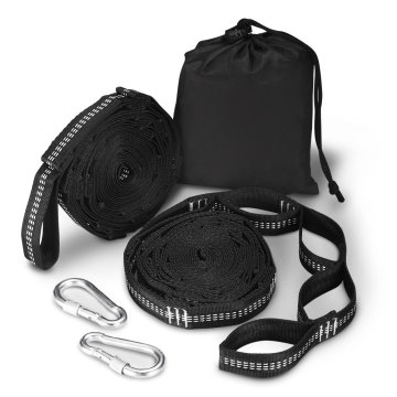 Outdoor Adjustable Hammock Tree Straps for Camping