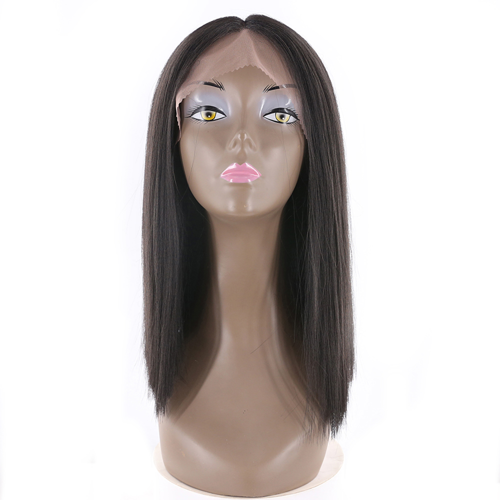 DTL Manufacturer Wholesale bob wigs synthetic hair Transparent Lace Front Hair Wig heat resistant soft fiber wig synthetic hair