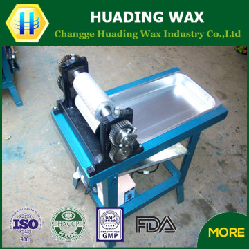 manual beeswax foundation machine making beeswax foundation