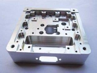 Billet Aluminum Silver Anodized Clamps CNC Machining Parts,