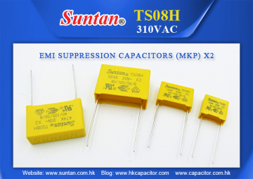 Suntan Common Applications of TS08H EMI Suppression Capacitors (MKP) X2