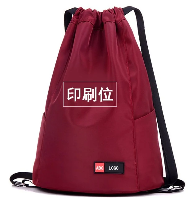 High Quality Polyester Drawstring Backpack Sports Backpack