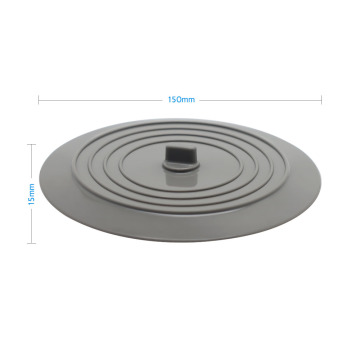 Kitchen and Bathroom Drain Cover: Silicone Sink Stoppers and Shower Drain Protector
