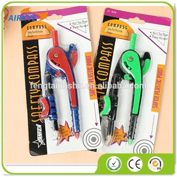 School plastic pencil drawing compass