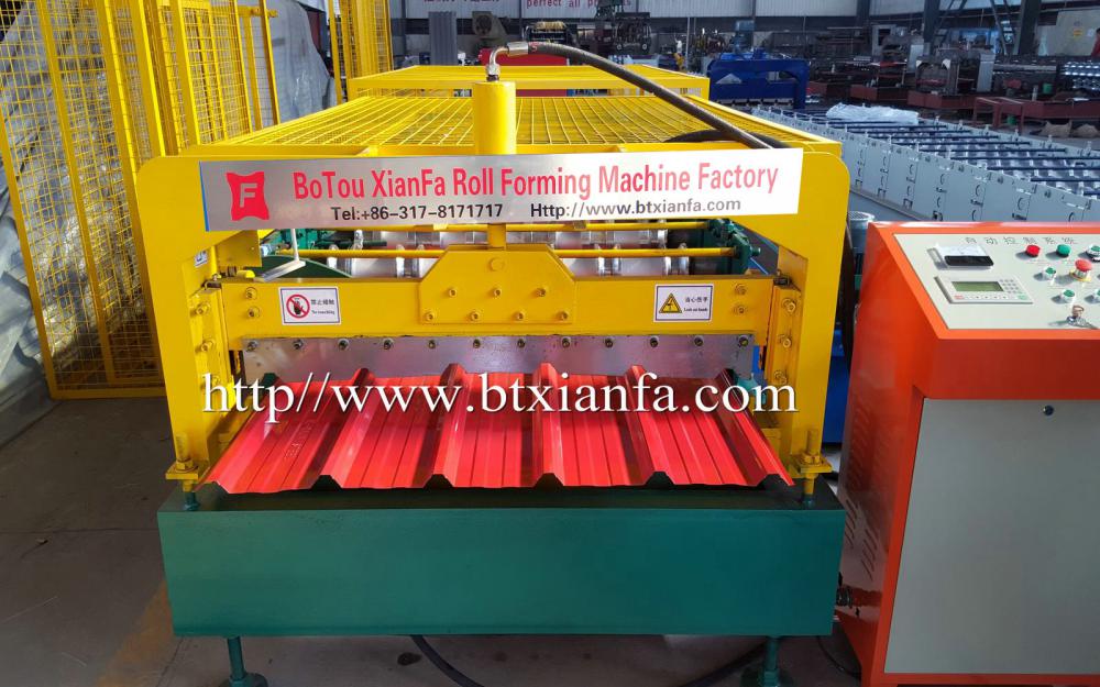 Steel Roofing Roll Forming Machine
