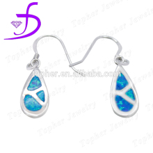 wholesale 925 sterling silver hook earrings opal earrings new design 2016