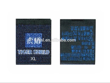Fashion Garments Accessories Garment Labels and Tags for Sports Wear