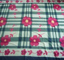 100% Polyester two sides brushed polar fleece blanket