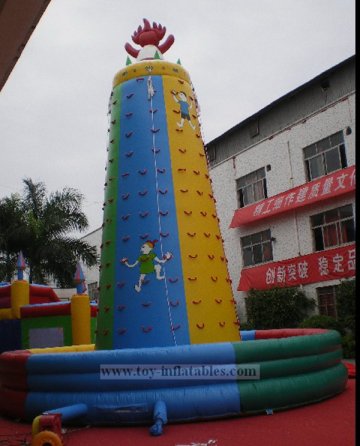 Newest commercial climbing inflatable game