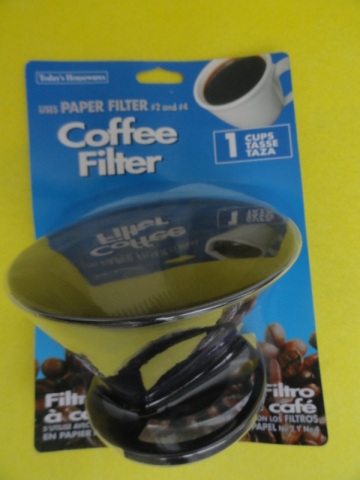 2 cup filter coffee maker with plastic cups