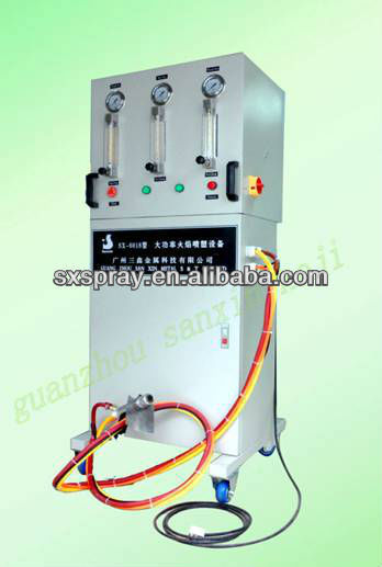 Plastic coating spray machine/ plastic spray machine