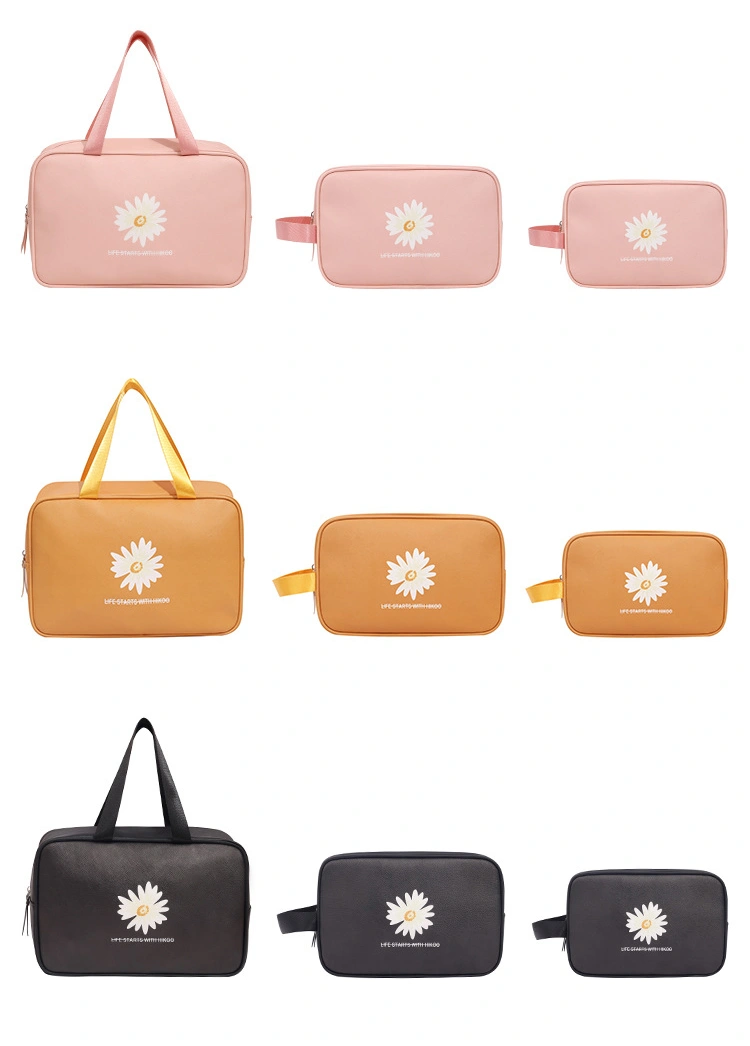 Customized Professional Travel Cosmetic Bag Large Capacity Toiletry Bag Makeup Tool Storage Bag Women Cosmetic Bag