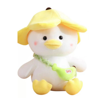 Cute banana little Yellow duck plush toy