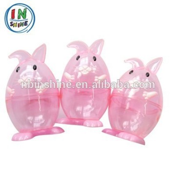 10.5cm plastic easter rabbit decoration , easter bunny rabbit