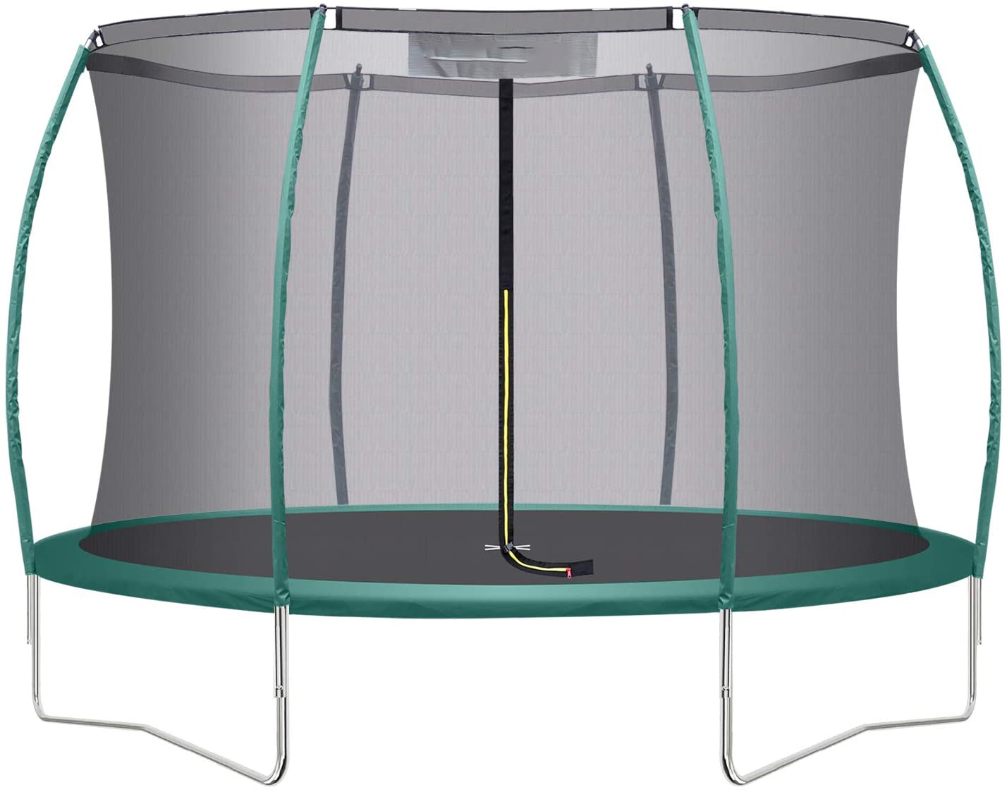 Garden anti-fall trampoline with safety fence children's trampoline safety exercise