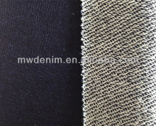 100% fleece knitted denim fabric non woven fabric textile