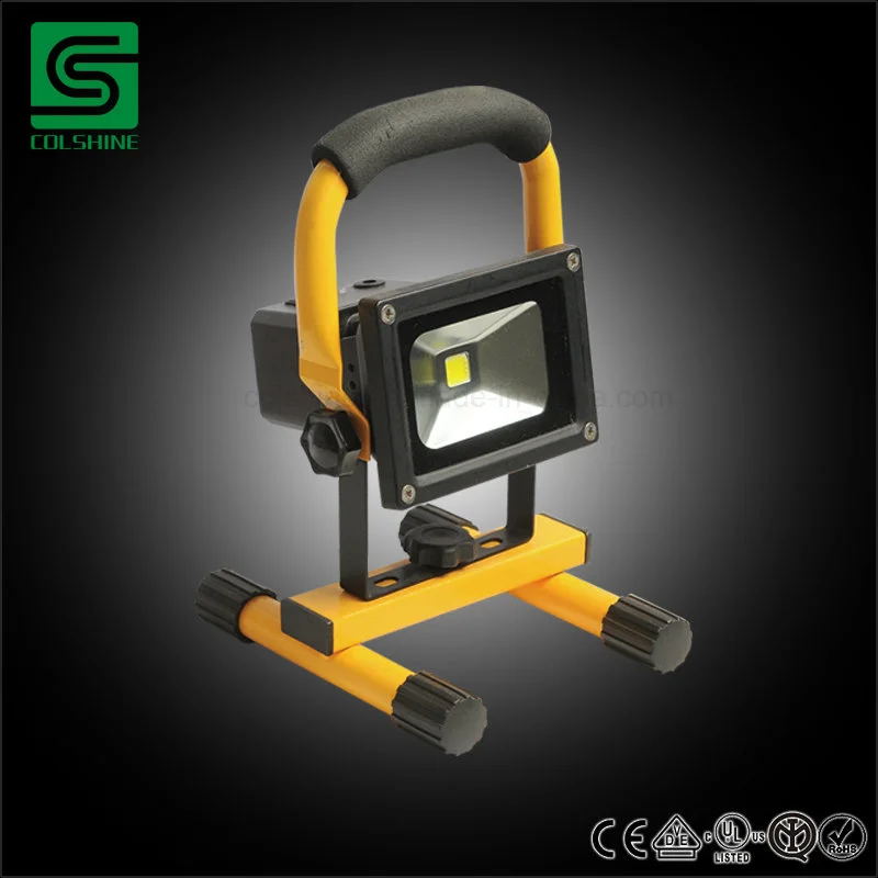 Battery Powered Rechargeable LED Floodlight Camping Emergency Light