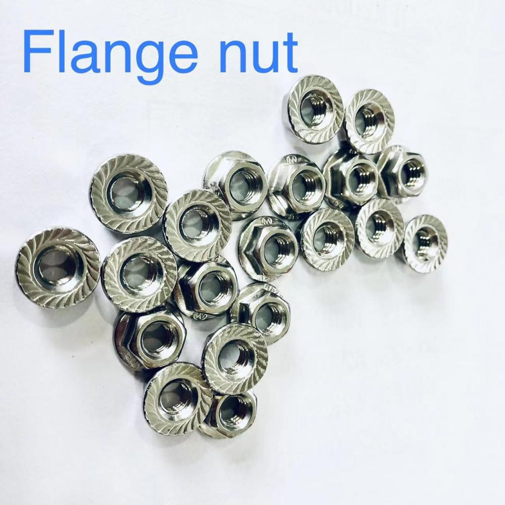 DIN934 Fine Thread SS304 Flange Nut