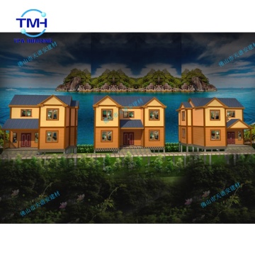 Customized Size Light Steel Frame Prefab Luxury Villa