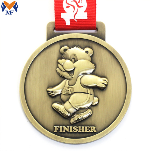 Vann Gold Bear Custom Medal Price