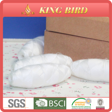 High Strength Good Quality White Cocoon Bobbins Under Thread