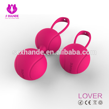 Kegel Exercise Weights & Pelvic Floor Exercises 2 Pcs Premium Silicone Cones with Training Kit for Women Purple