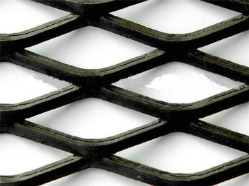 Flattened Galvanized Steel Powder Coated Expanded Metal