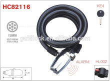 HC82116 high anti-theft design coiling cable cable alarm lock bicycle