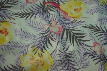 100% Viscose Moroccan Crepe Eco-vera Print Fabric