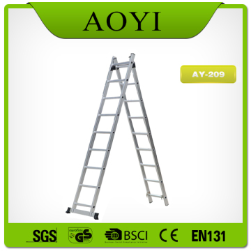 Aluminum extension ladder