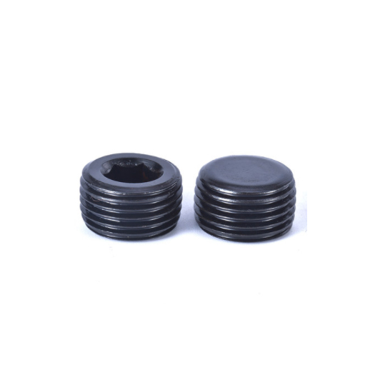 DIN906 sort oxid Hexagon Socket Pipe Plugs