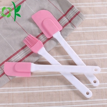 Silicone Spatula Kitchenware Utensil Kitchen Mini 3 Pieces