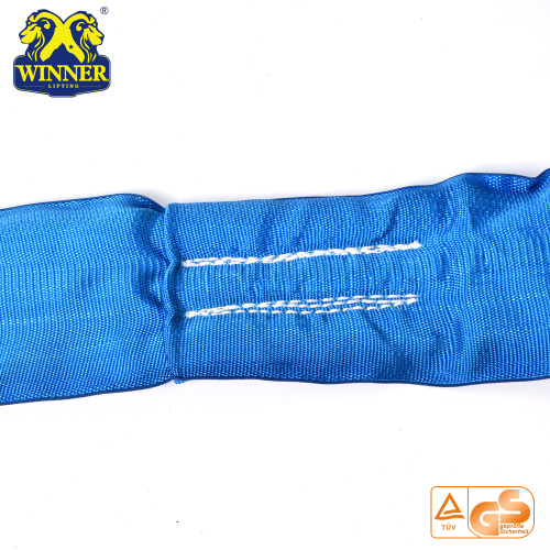 8Ton Atacado Segurança Nylon Endless Levantamento Rodada Sling