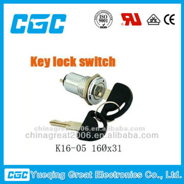 switch lock cylinder KEY LOCK SWITCH