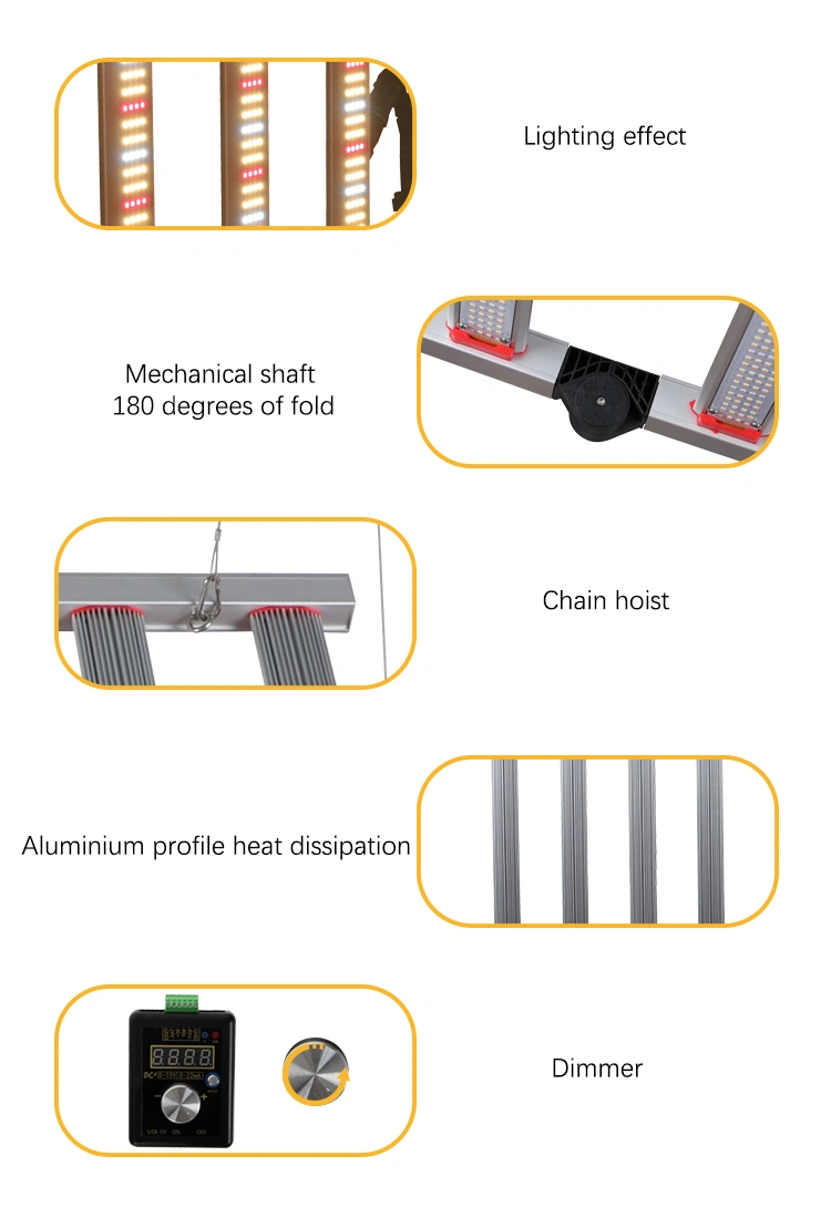 600W Hydroponic Horticulture Indoor Plant Growth Strip Lamp