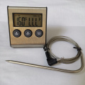 Digitale keukenvleesthermometer met roestvrijstalen sonde