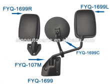 AUTO SIDE MIRROR REARVIEW MIRROR FOR TOYOTA KM-36 FOR RIGHT DRIVER