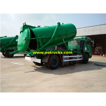 4x2 8m3 Ordure Suction Trucks