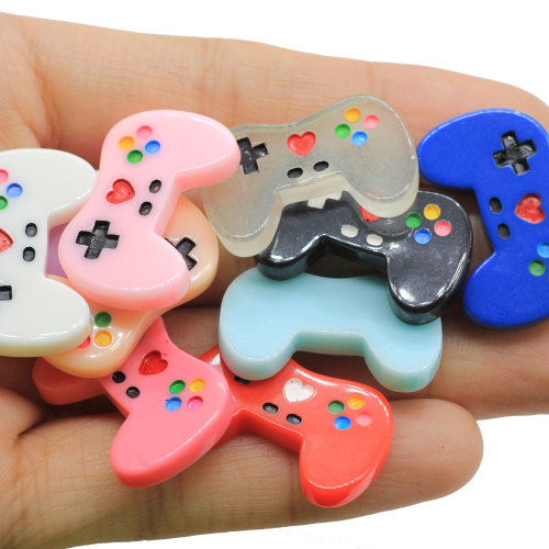 Kawaii Night Light Game Controller Flat Back Resin Cabochons Craft For Cellphone Case Decoration DIY Accessories Embellishments