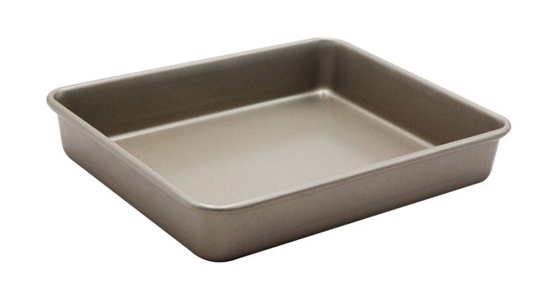 Molde para pasteles de acero al carbono dorado champán de 11 "01 11“Champagne gold carbon steel cake pan01