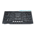 5 bruciatori in vetro temperato Black Home utilizzato a gas Hob utilizzato