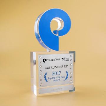 High quality Transparent acrylic medal