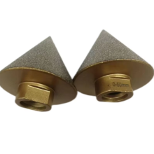 M14 Thread Vacuum Brazed Diamond Milling Tool for Marble, Granite, Ceramic Tile